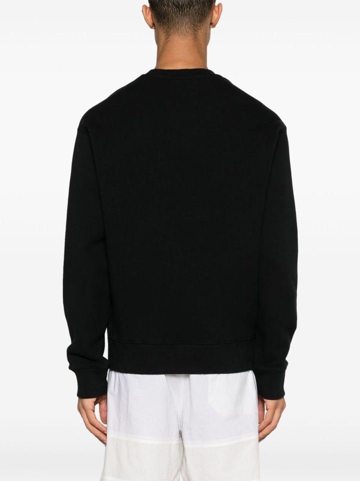 Maison Kisuné - Sweat black Handwriting Comfort - Lothaire