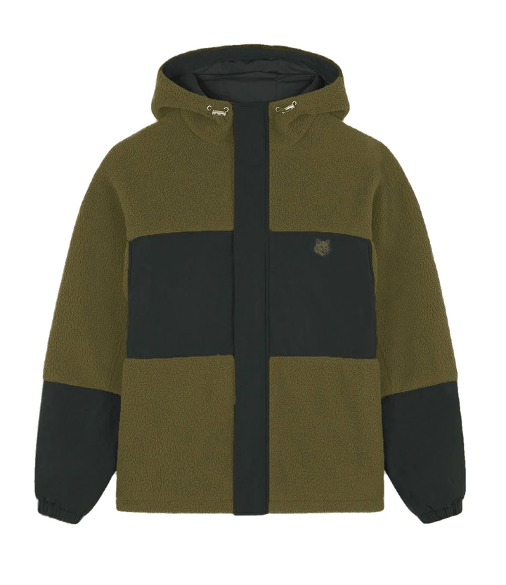 Maison Kitsuné - Blouson polaire color-block - Lothaire