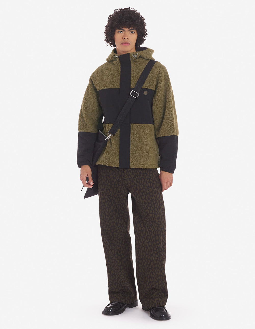 Maison Kitsuné - Blouson polaire color-block - Lothaire
