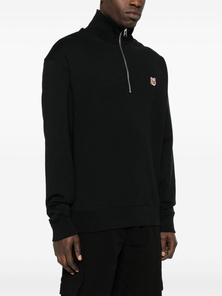 Maison Kitsuné - Sweat black Fox Head - Lothaire
