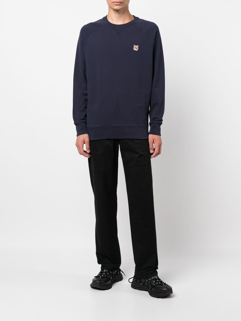 Maison Kitsuné - Sweat navy Fox - Lothaire