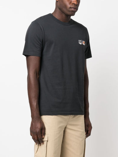 Maison Kitsuné - T-shirt Anthracite SS Signature - Lothaire
