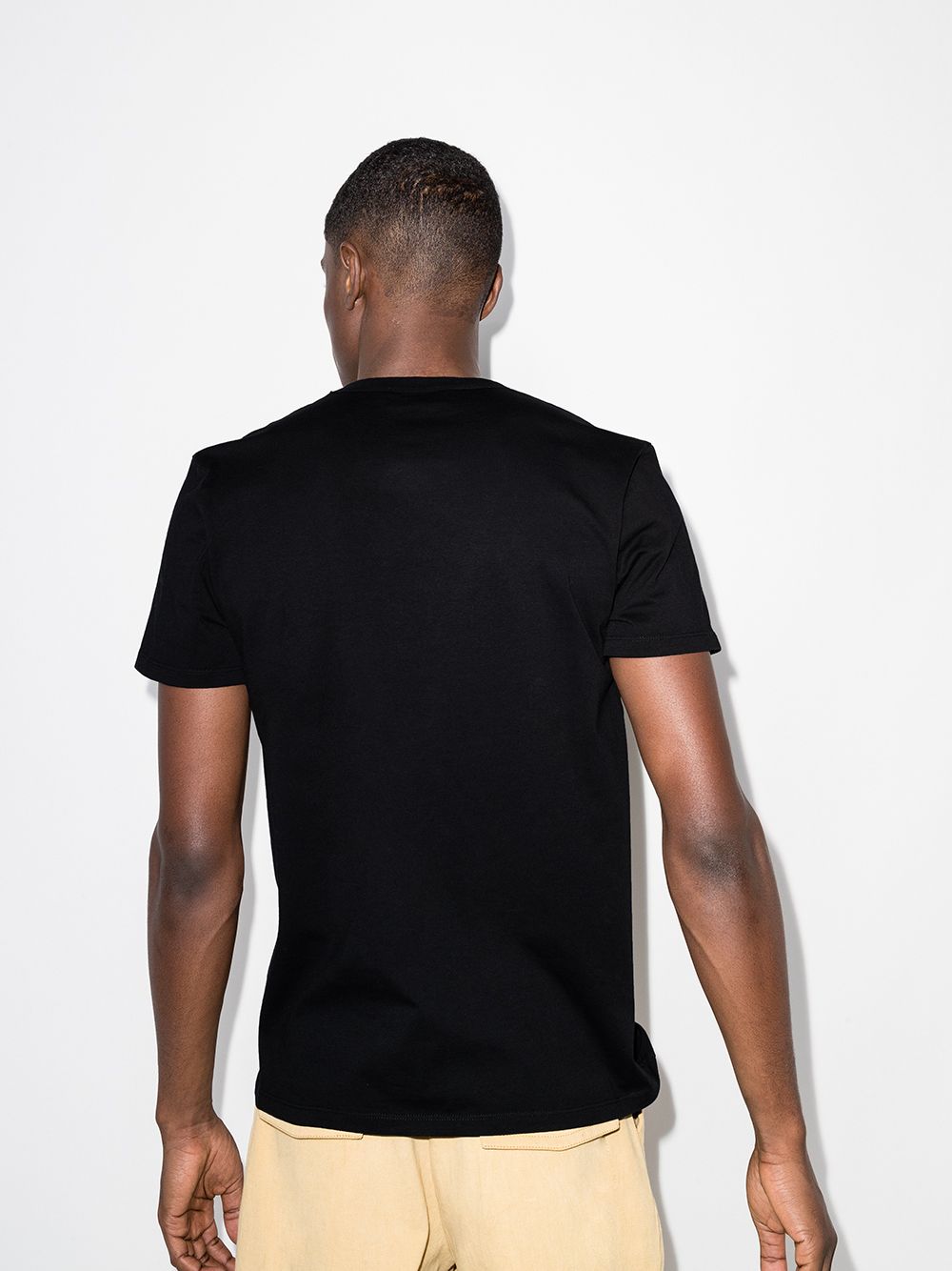 Maison Kitsuné - T-shirt black Fox - Lothaire