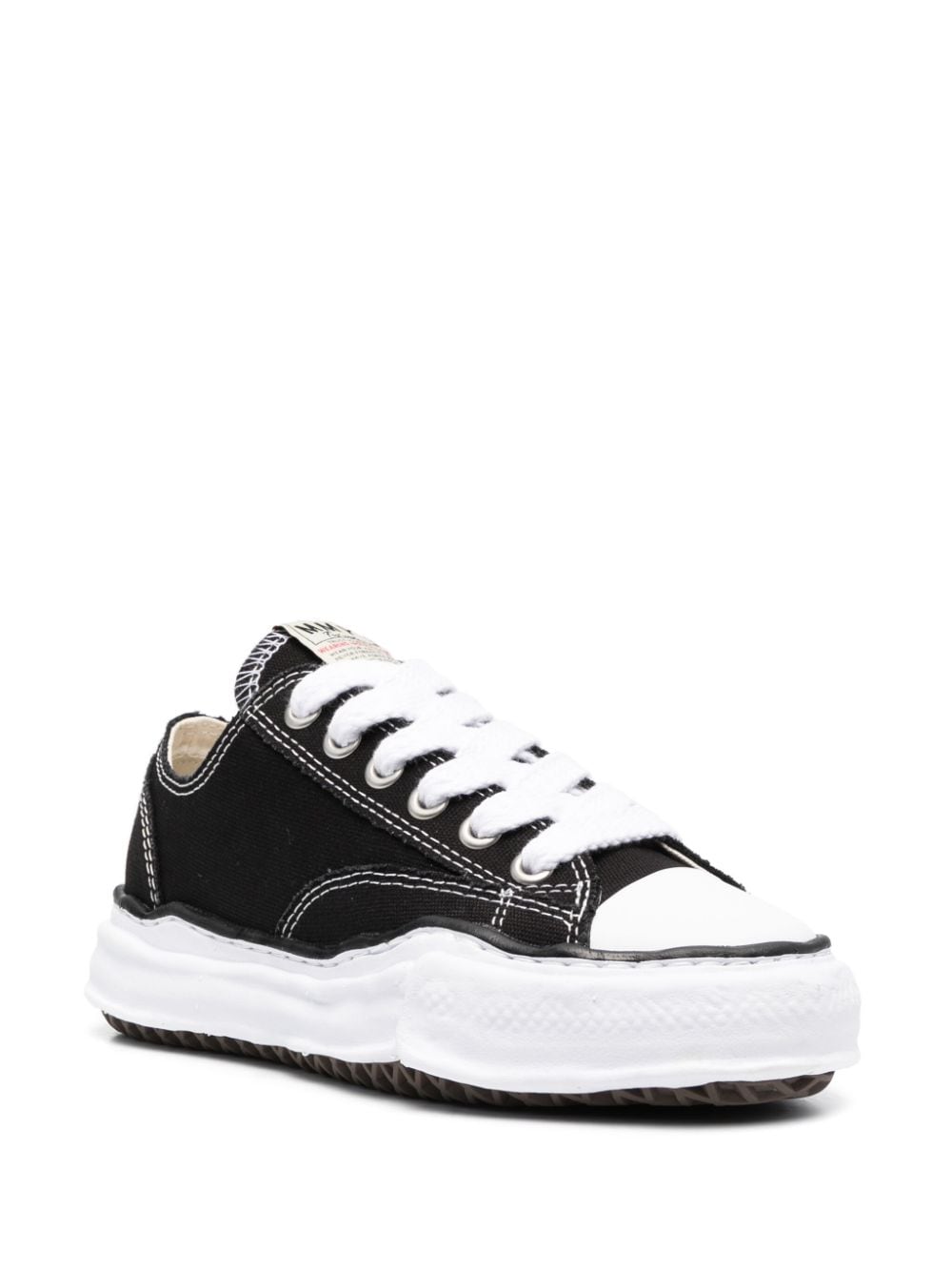 Maison Mihara Yasuhiro - Baskets Basses Peterson Black - Lothaire