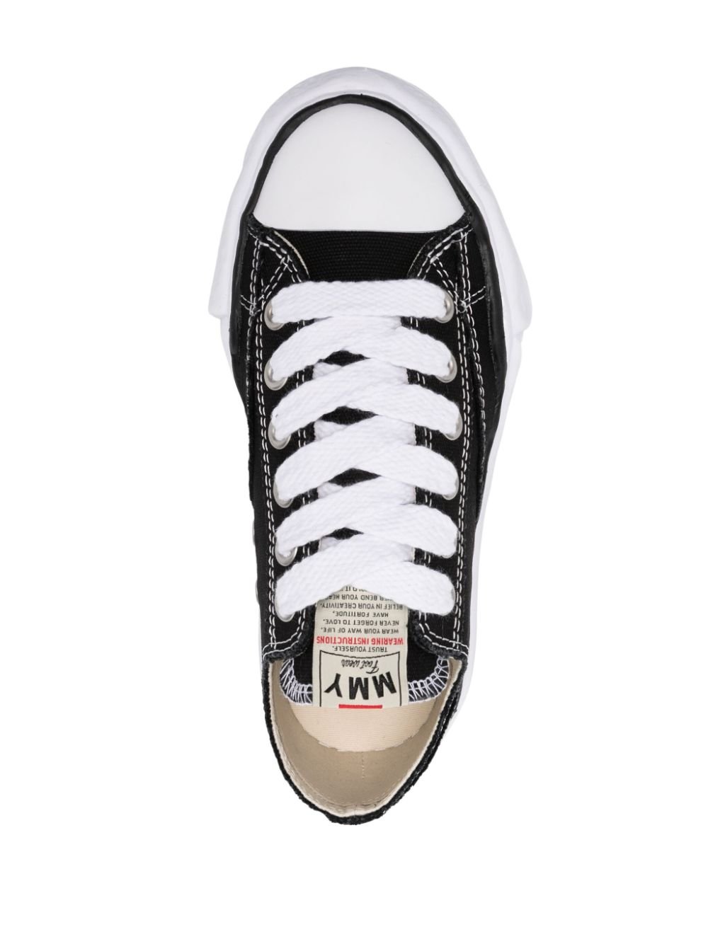 Maison Mihara Yasuhiro - Baskets Basses Peterson Black - Lothaire