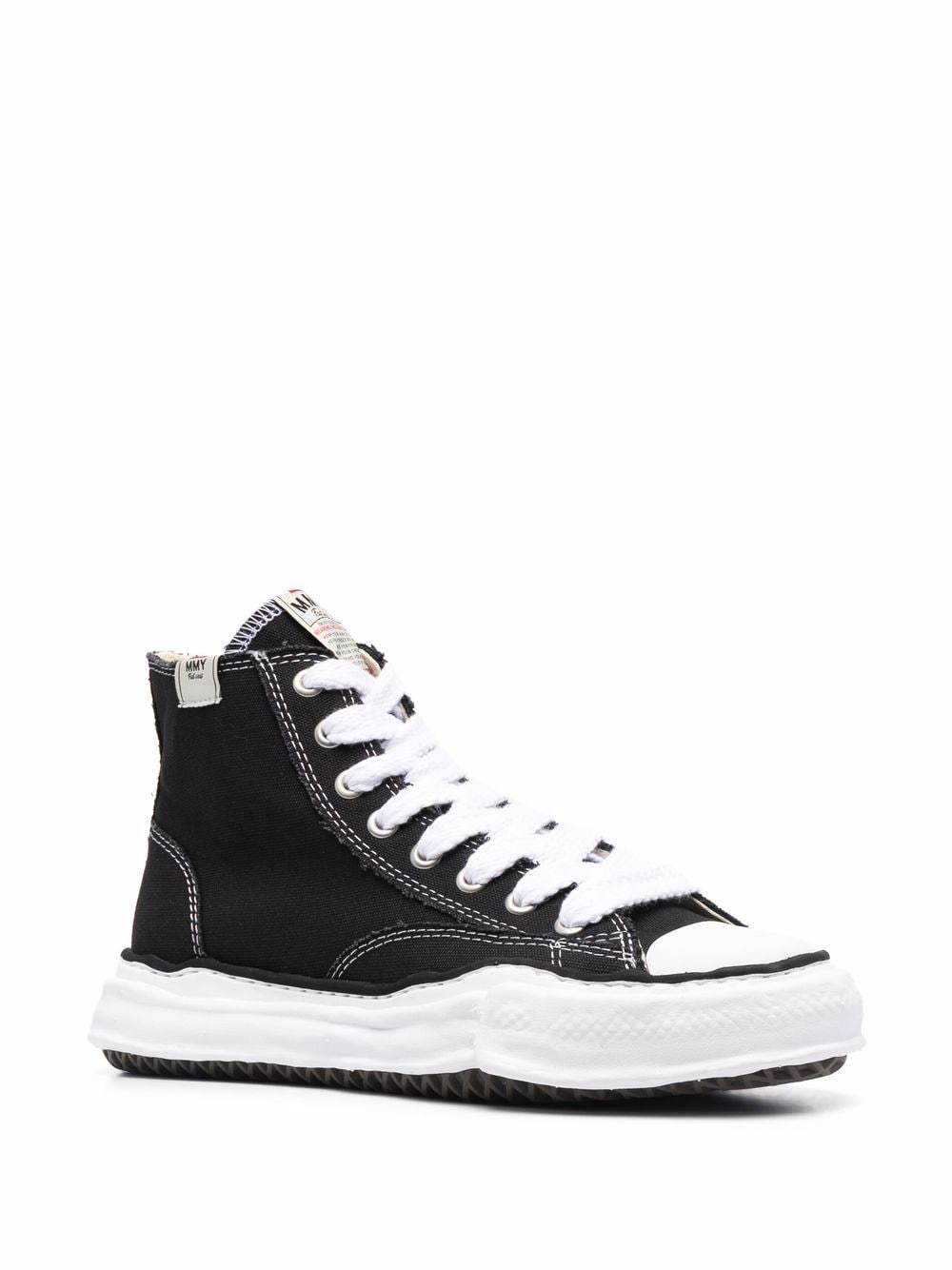 Maison Mihara Yasuhiro - Baskets Peterson montantes Black - Lothaire