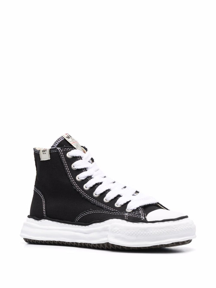 Maison Mihara Yasuhiro - Baskets Peterson montantes Black - Lothaire
