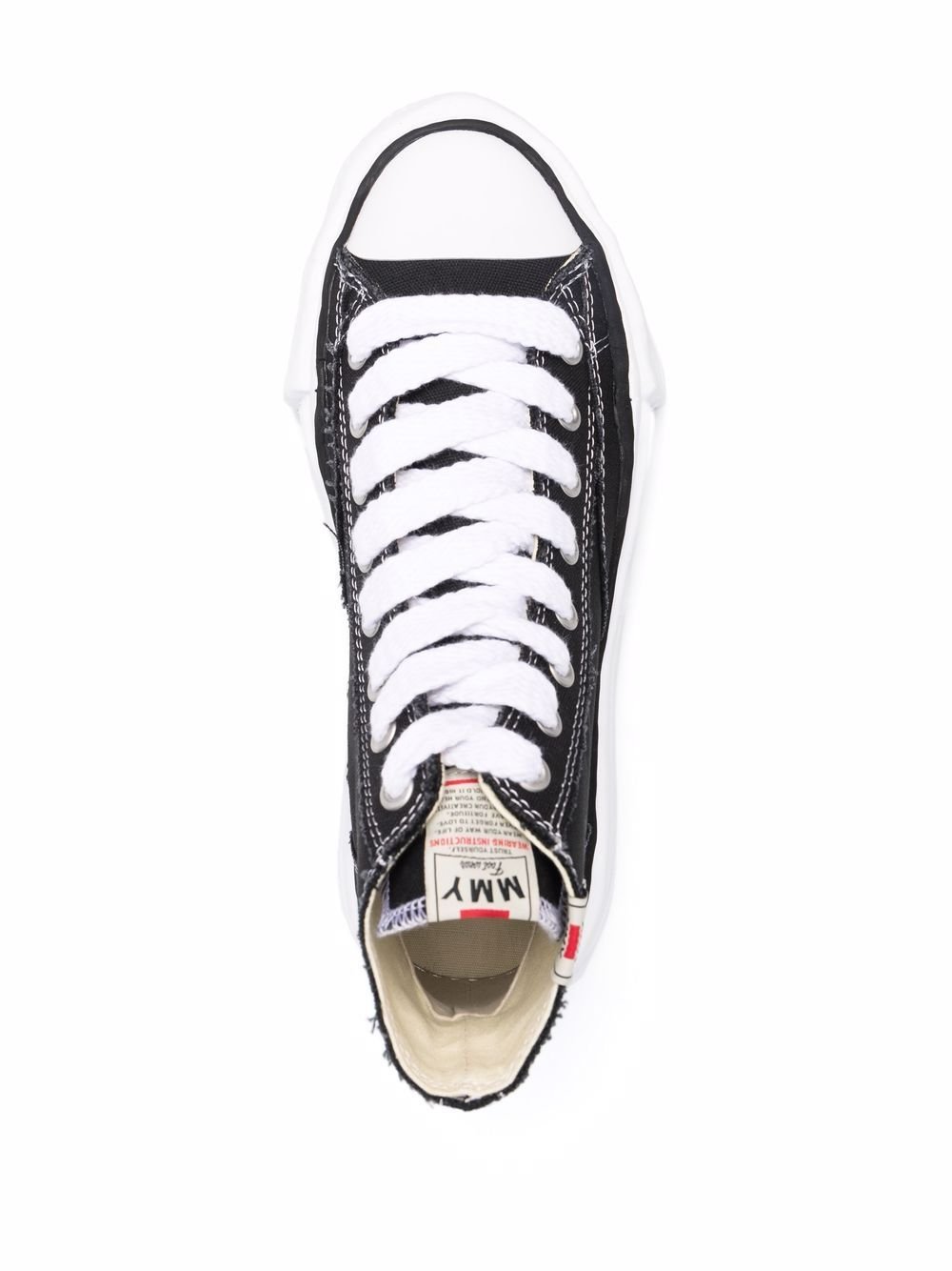 Maison Mihara Yasuhiro - Baskets Peterson montantes Black - Lothaire
