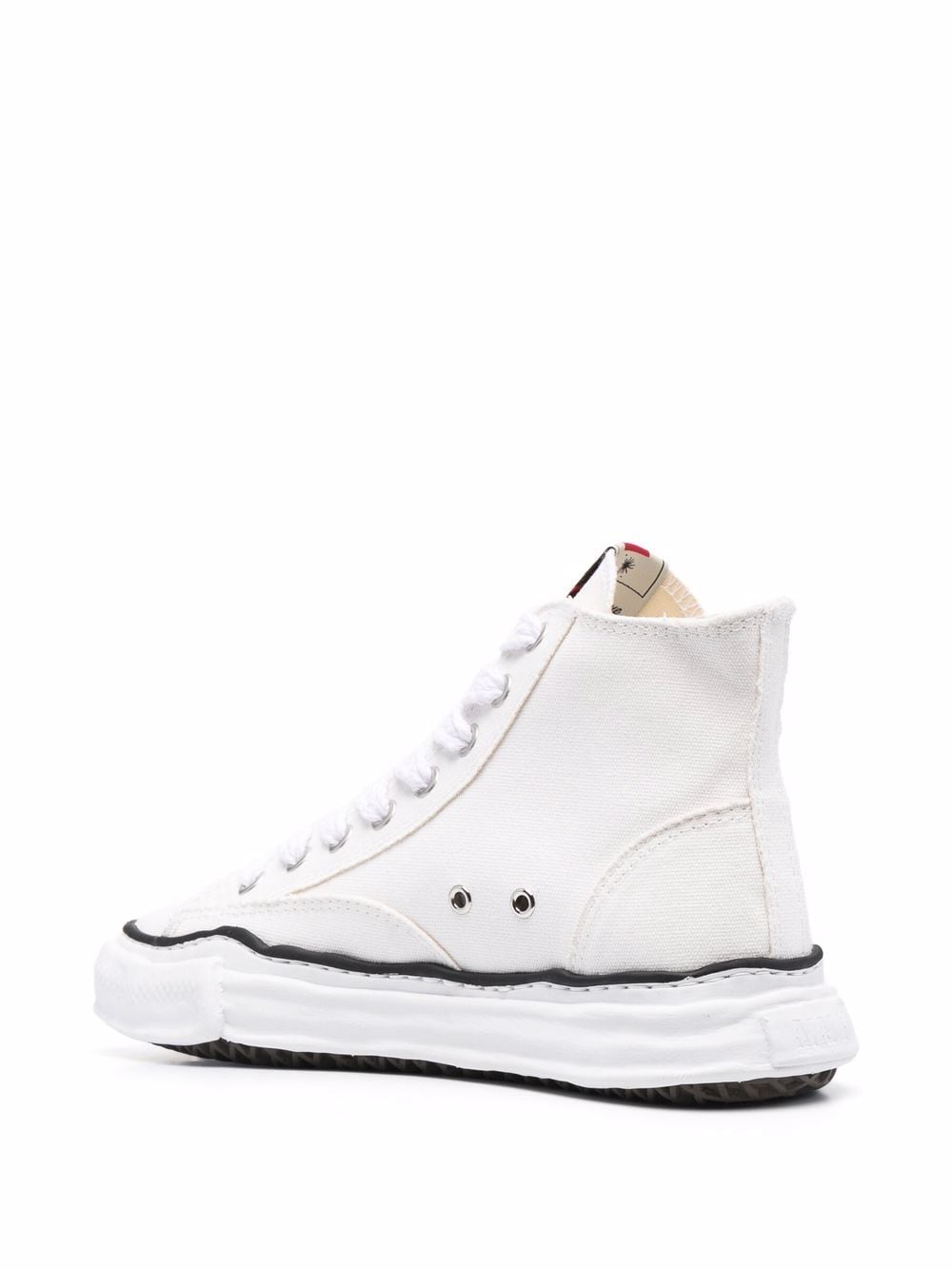 Maison Mihara Yasuhiro - Baskets Peterson montantes white - Lothaire