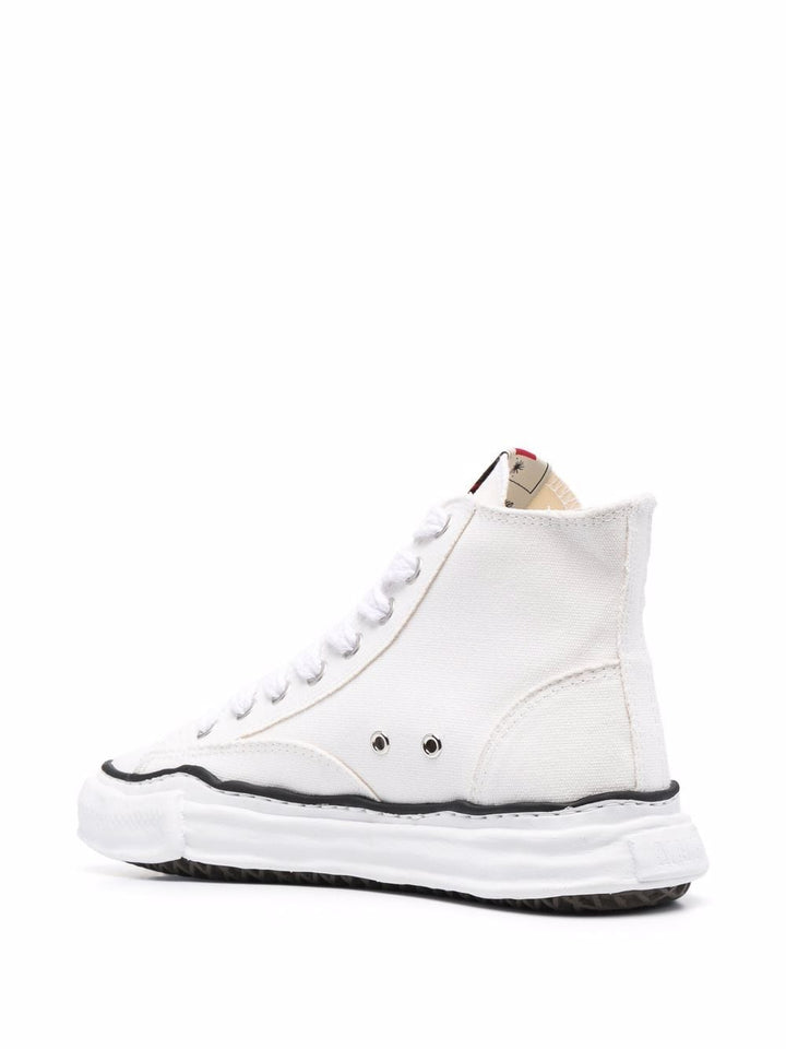 Maison Mihara Yasuhiro - Baskets Peterson montantes white - Lothaire