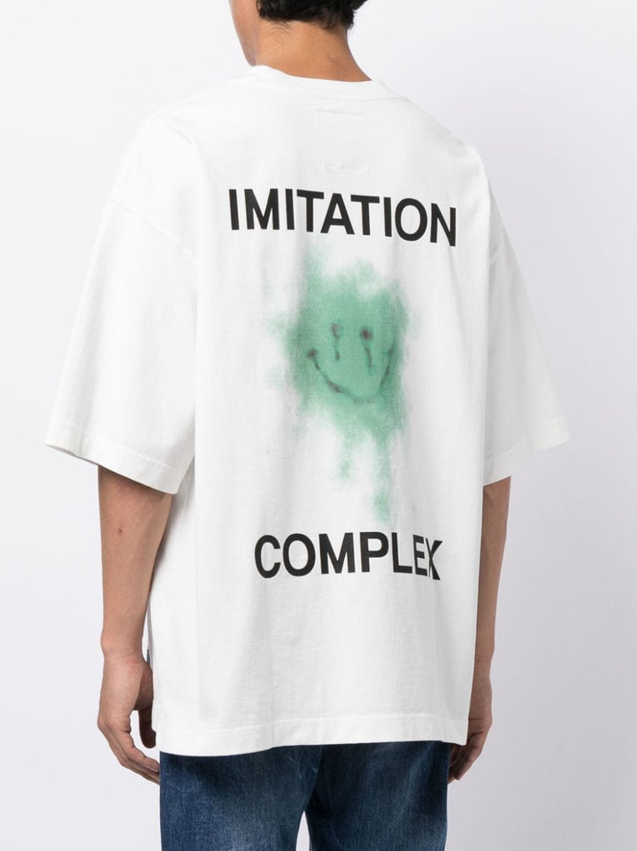 Maison Mihara Yasuhiro - T Shirt White Smiley - Lothaire