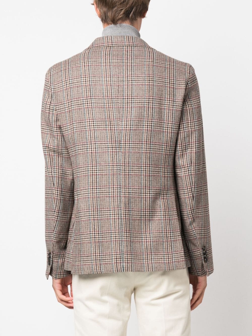 Manuel Ritz Blazer à motif pied-de-poule - Lothaire