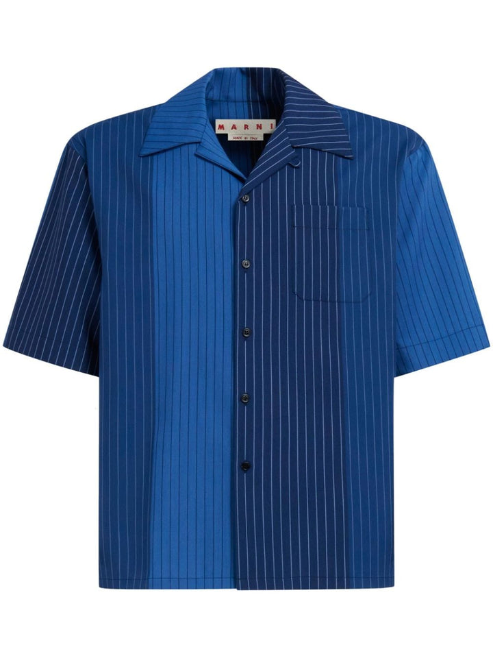Marni - Chemise en laine vierge à rayures - Lothaire