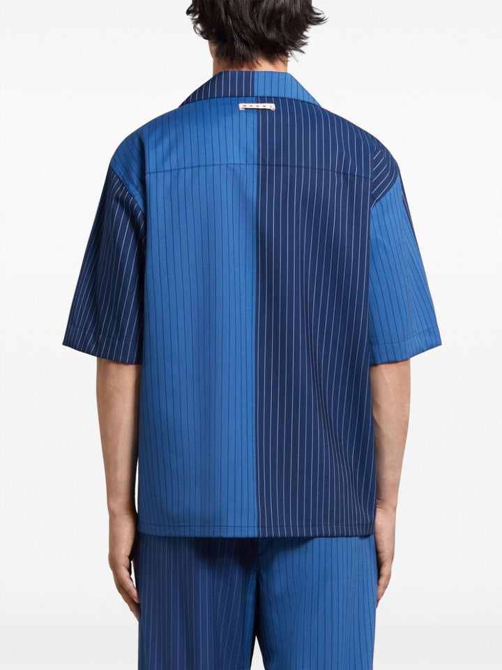 Marni - Chemise en laine vierge à rayures - Lothaire