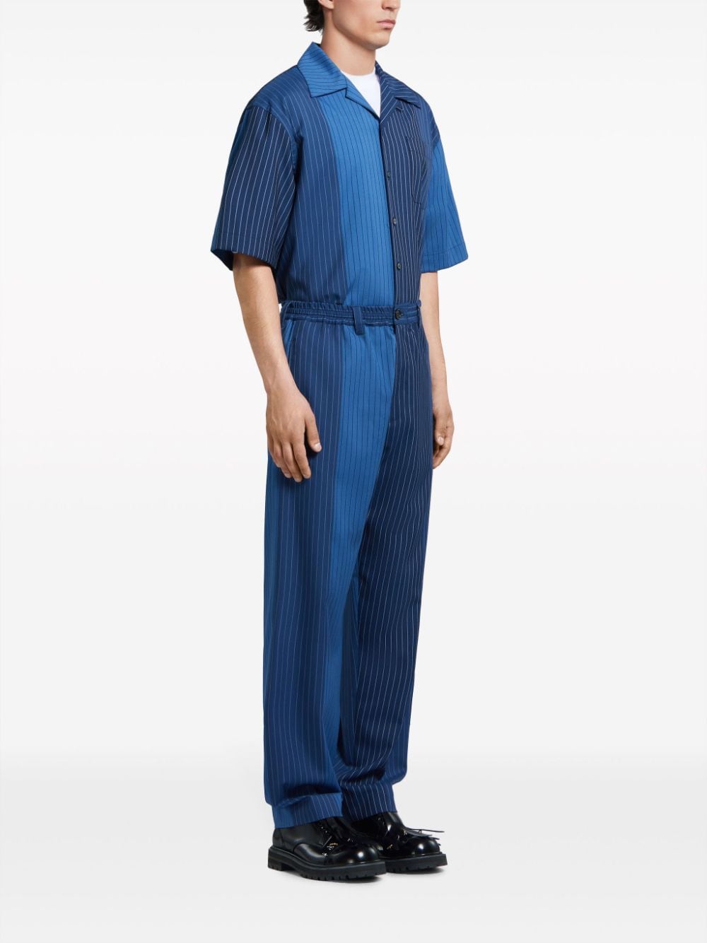 Marni - Chemise en laine vierge à rayures - Lothaire