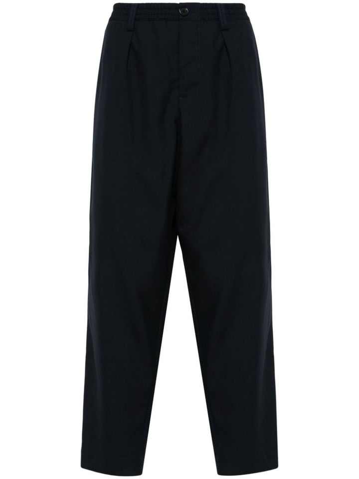 Marni - Pantalon fuselé à détails plissés - Lothaire