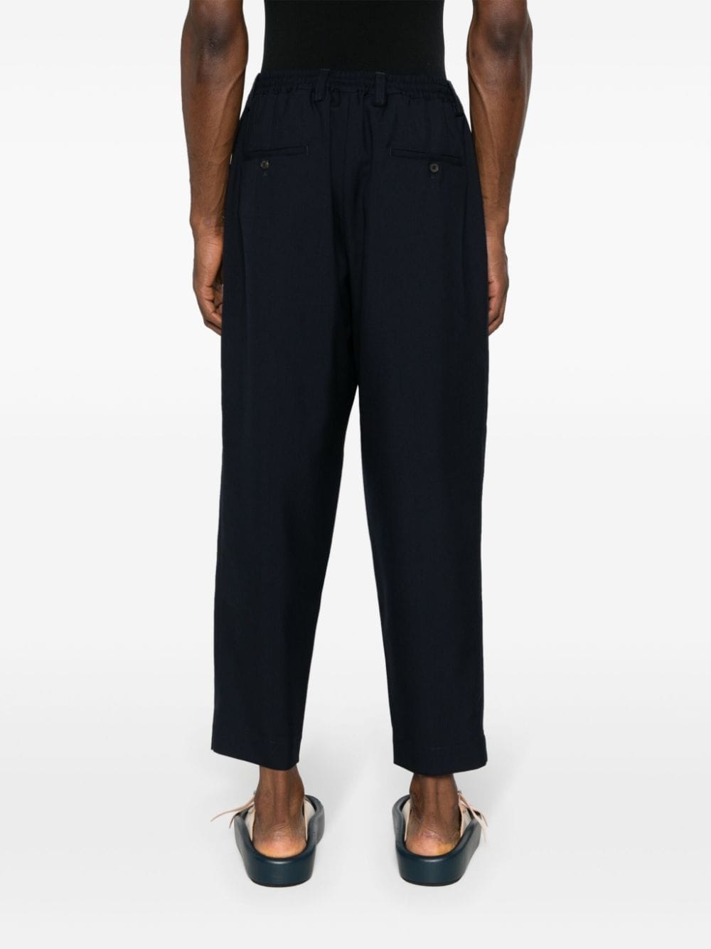 Marni - Pantalon fuselé à détails plissés - Lothaire