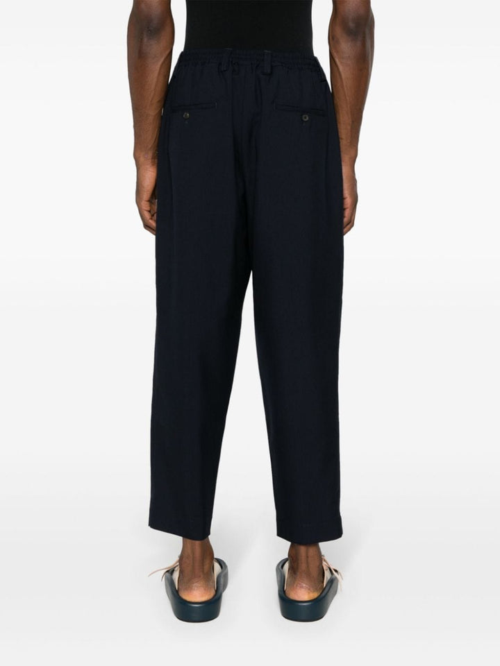Marni - Pantalon fuselé à détails plissés - Lothaire