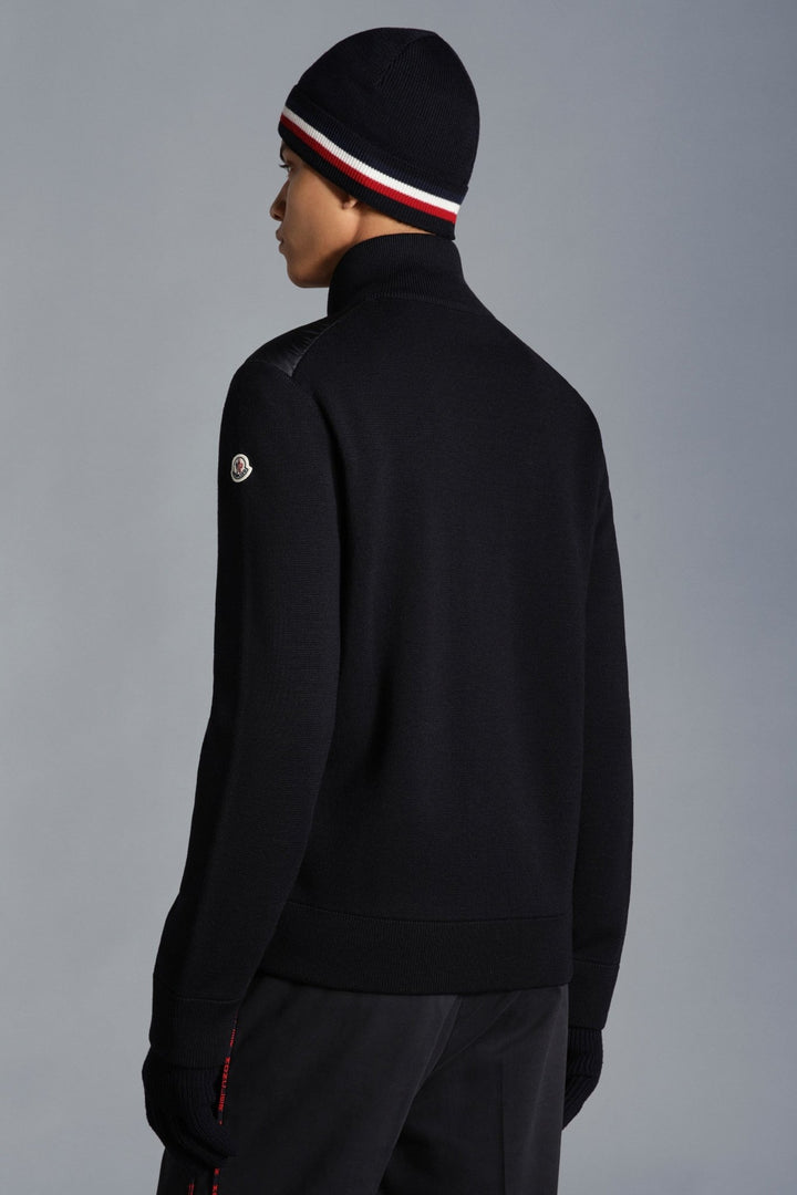 Moncler - Cardigan à capuche matelassé - Lothaire boutiques