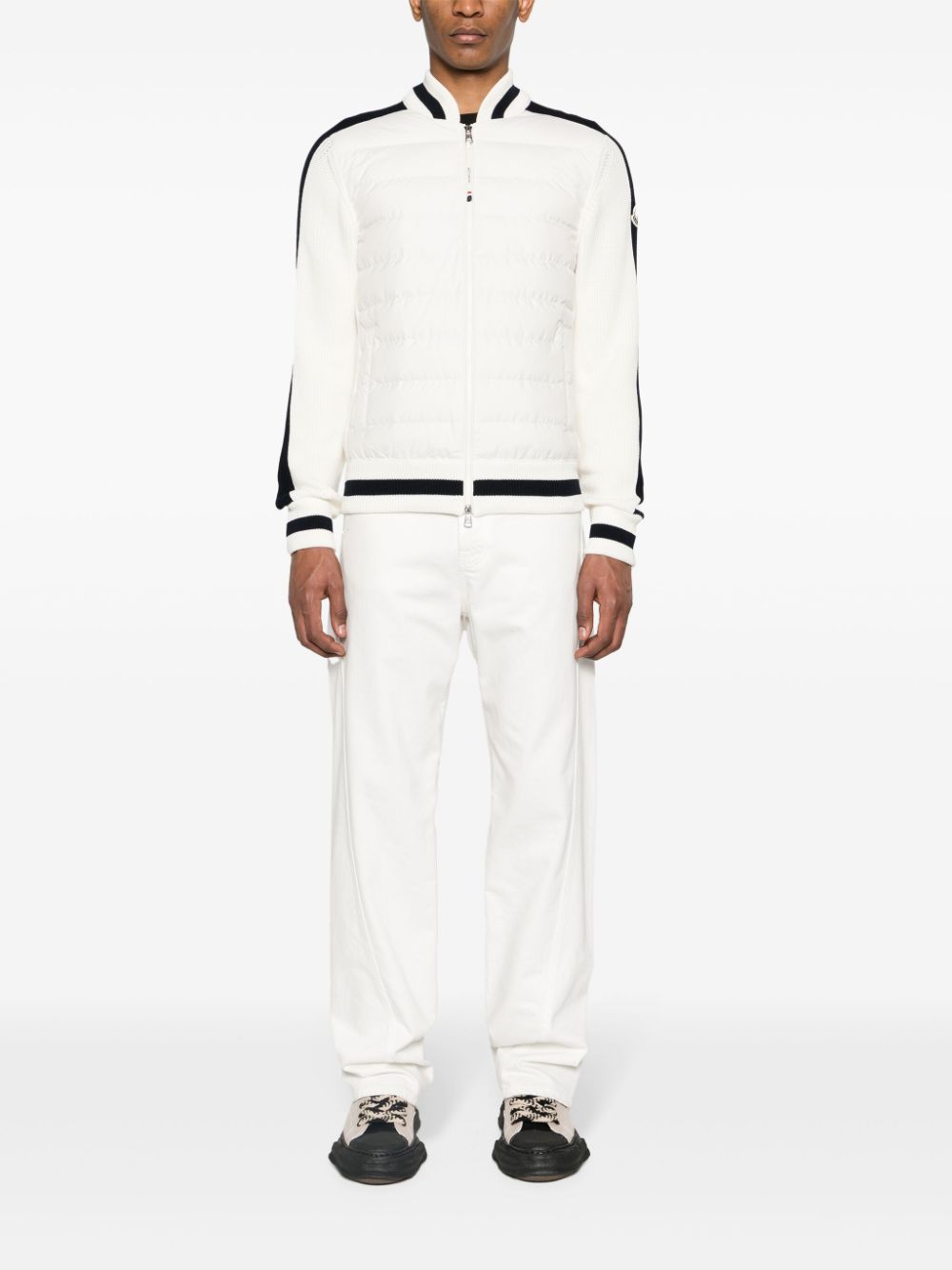 Moncler - Cardigan zippé matelassé - Lothaire