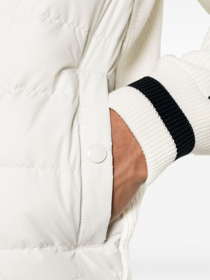 Moncler - Cardigan zippé matelassé - Lothaire