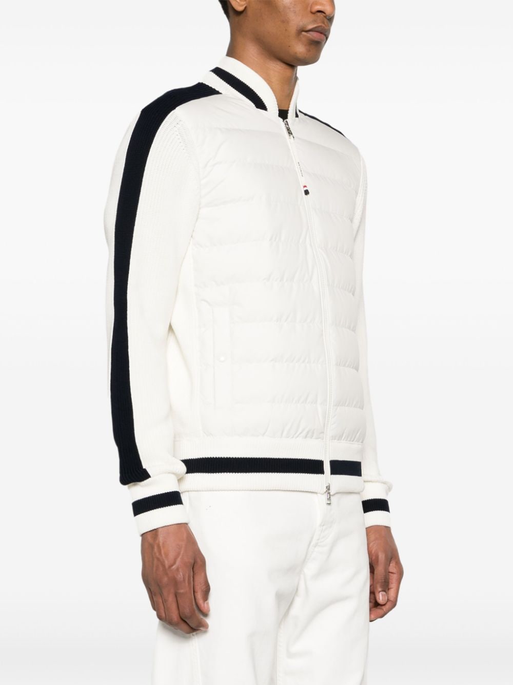Moncler - Cardigan zippé matelassé - Lothaire