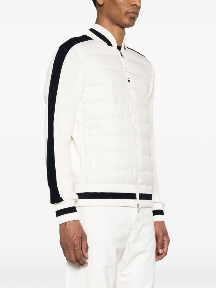 Moncler - Cardigan zippé matelassé - Lothaire