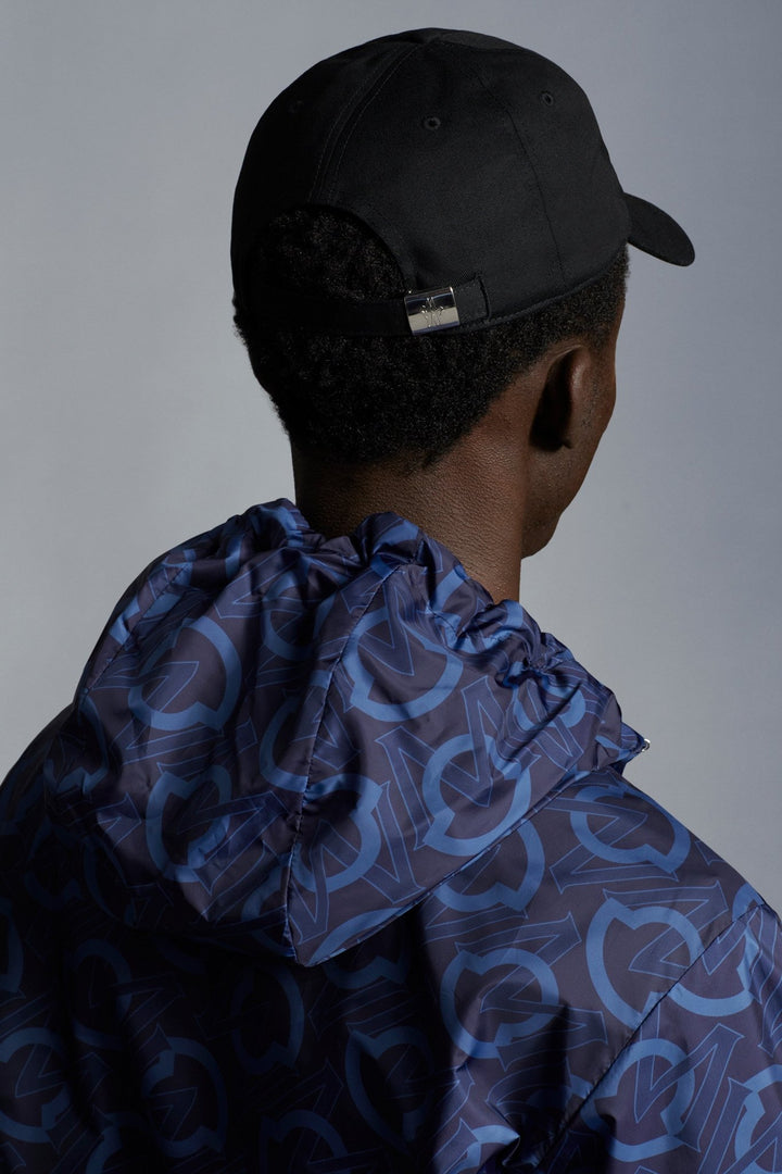 Moncler - Casquette de baseball Black double logo - Lothaire