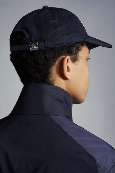 Moncler - Casquette de baseball navy double logo - Lothaire