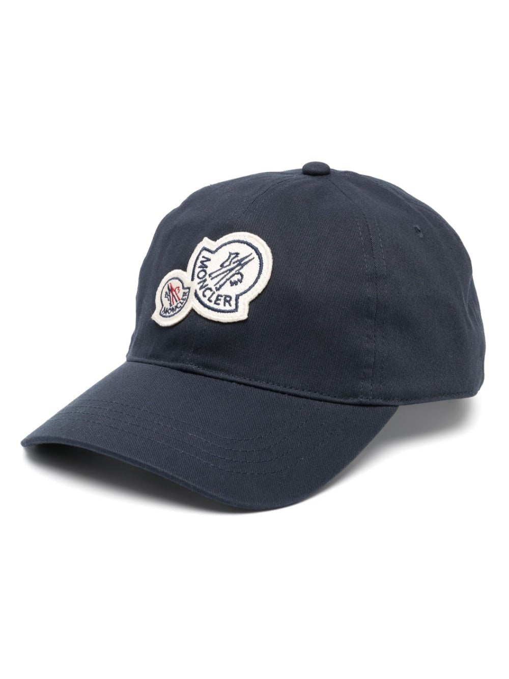 Moncler - Casquette de baseball navy double logo - Lothaire