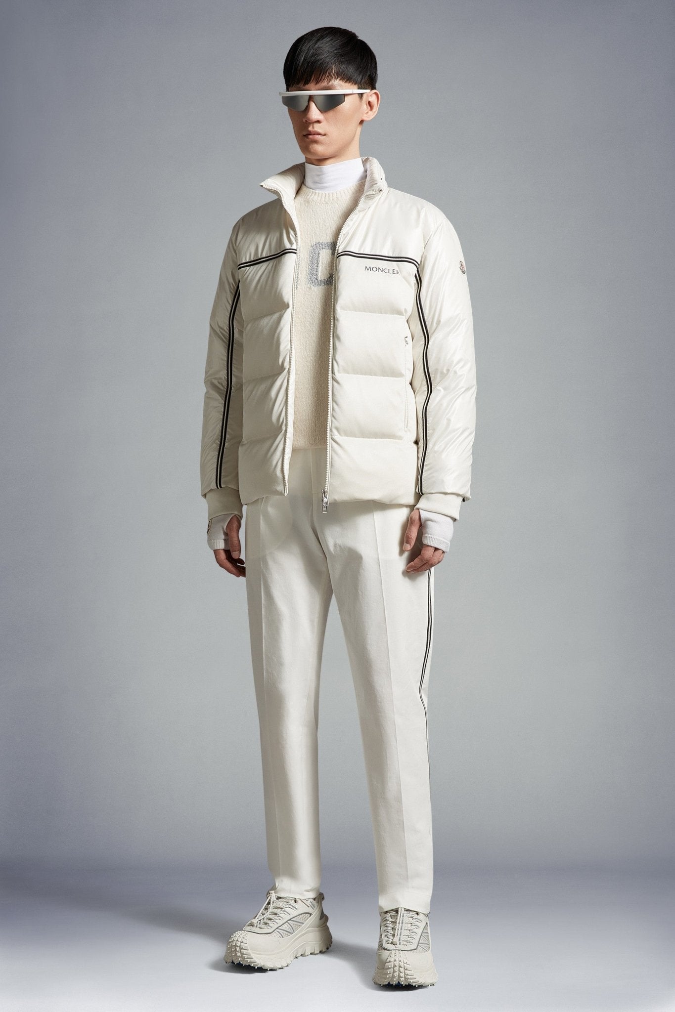 Moncler - Doudoune courte white Michael - Lothaire