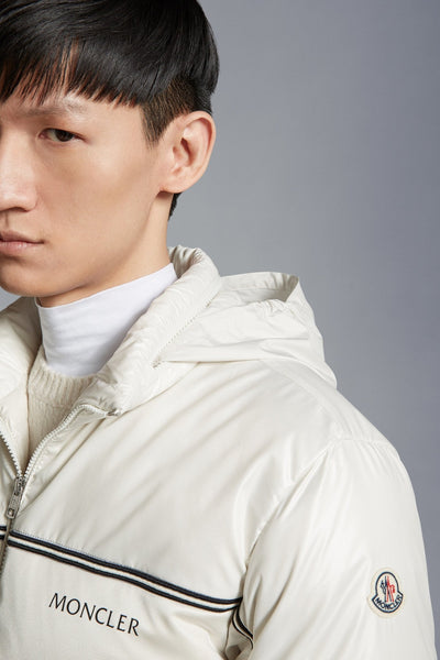 Moncler - Doudoune courte white Michael - Lothaire