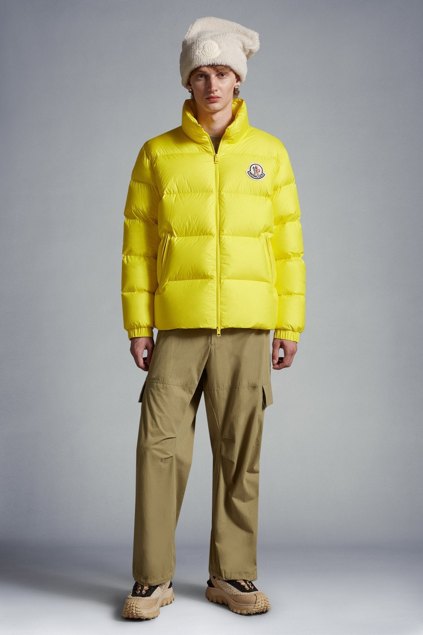 Moncler - Doudoune courte yellow Citala - Lothaire