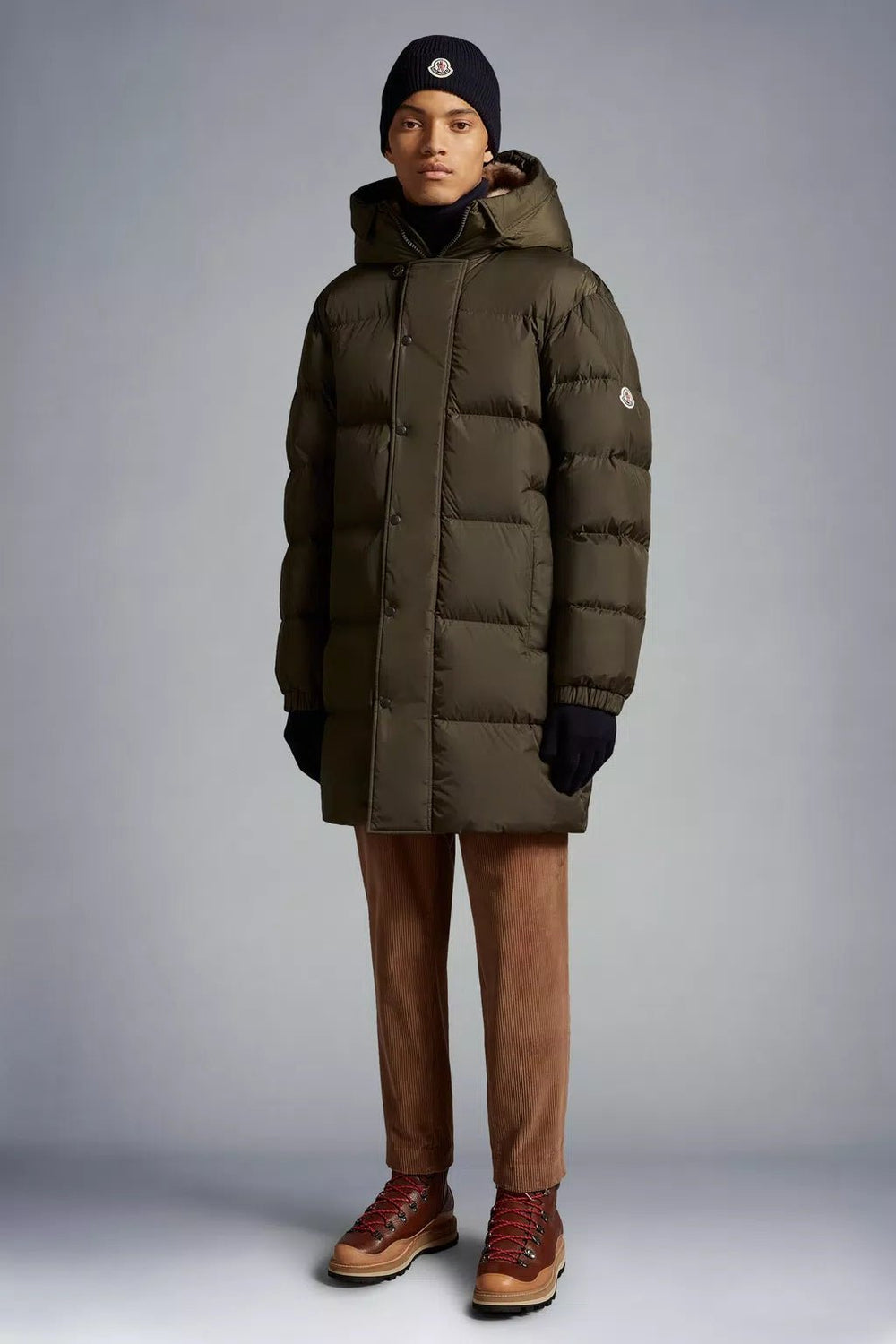 Moncler - Doudoune longue Olive Alagon - Lothaire