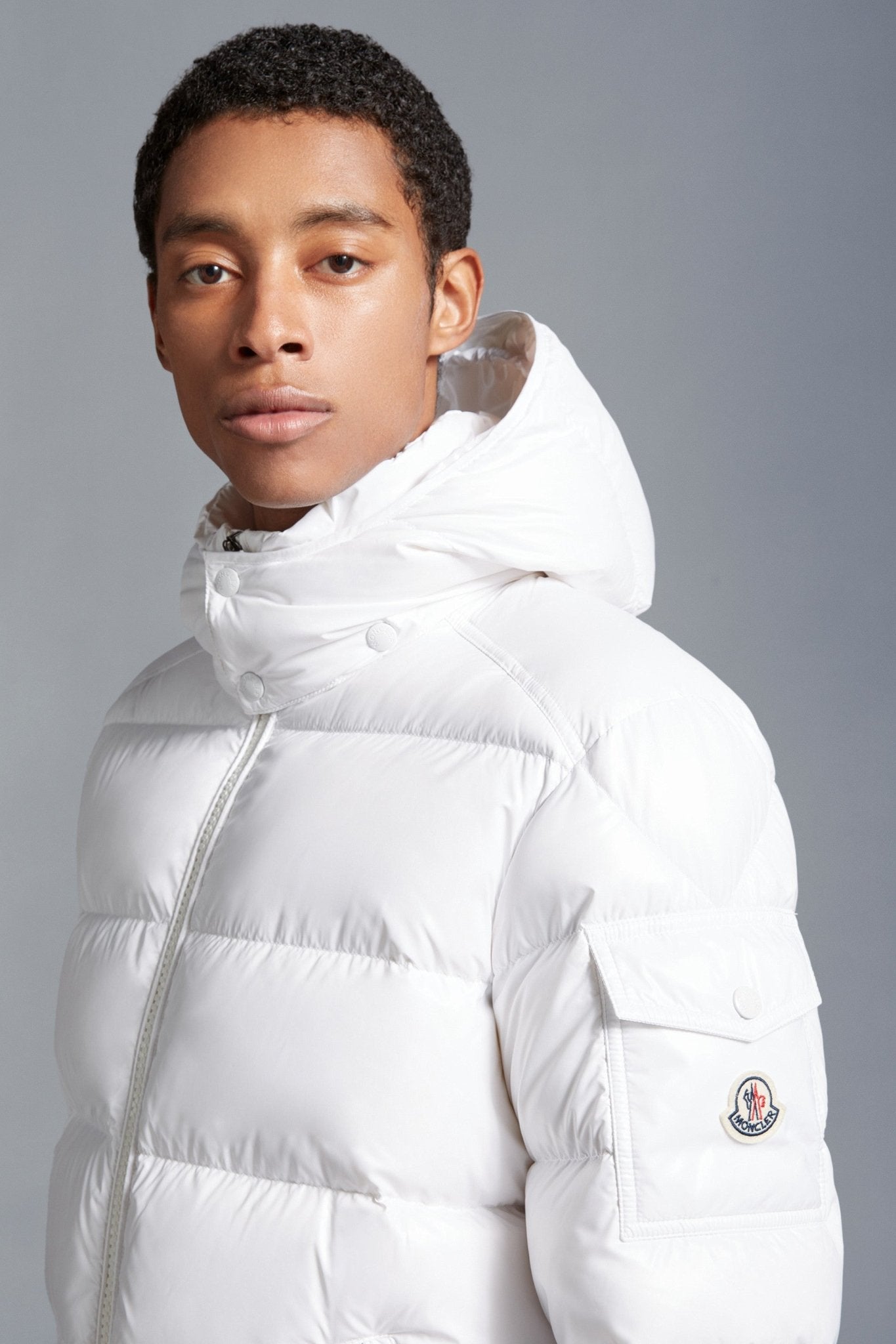 Moncler - Doudoune Maya Blanc cassé - Lothaire