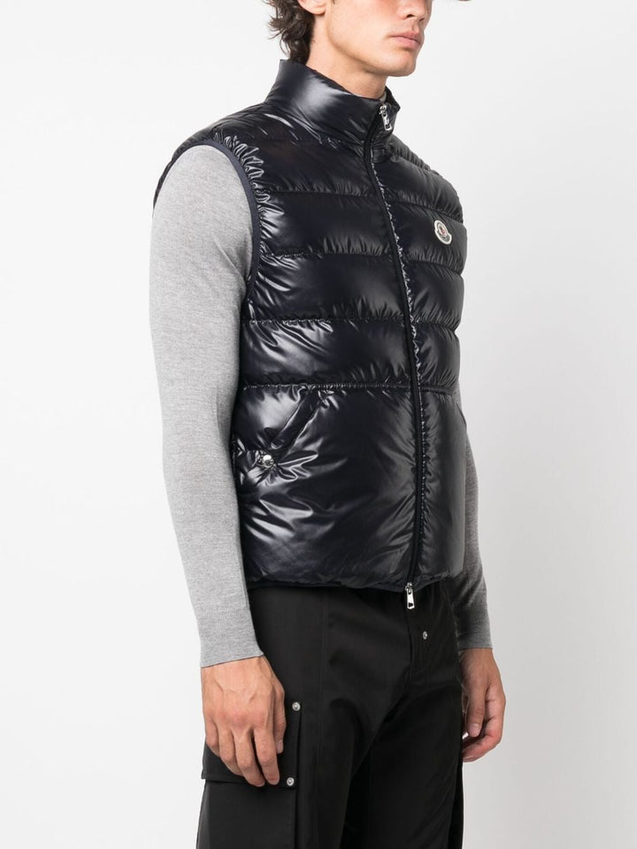 Moncler - Doudoune navy sans manches Aube - Lothaire