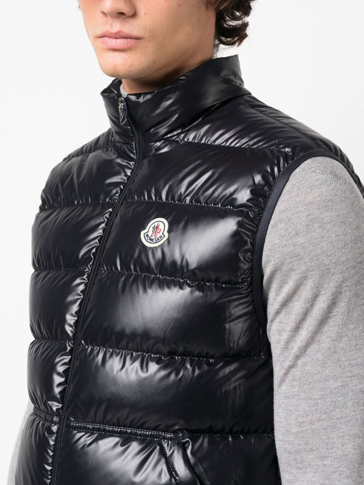 Moncler - Doudoune navy sans manches Aube - Lothaire