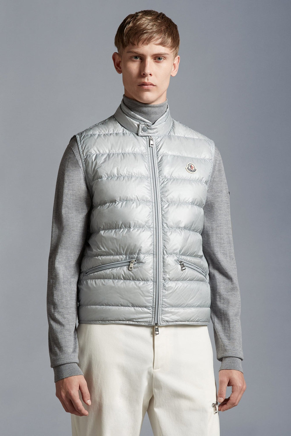 Moncler Doudoune sans manches grey Gui - Lothaire