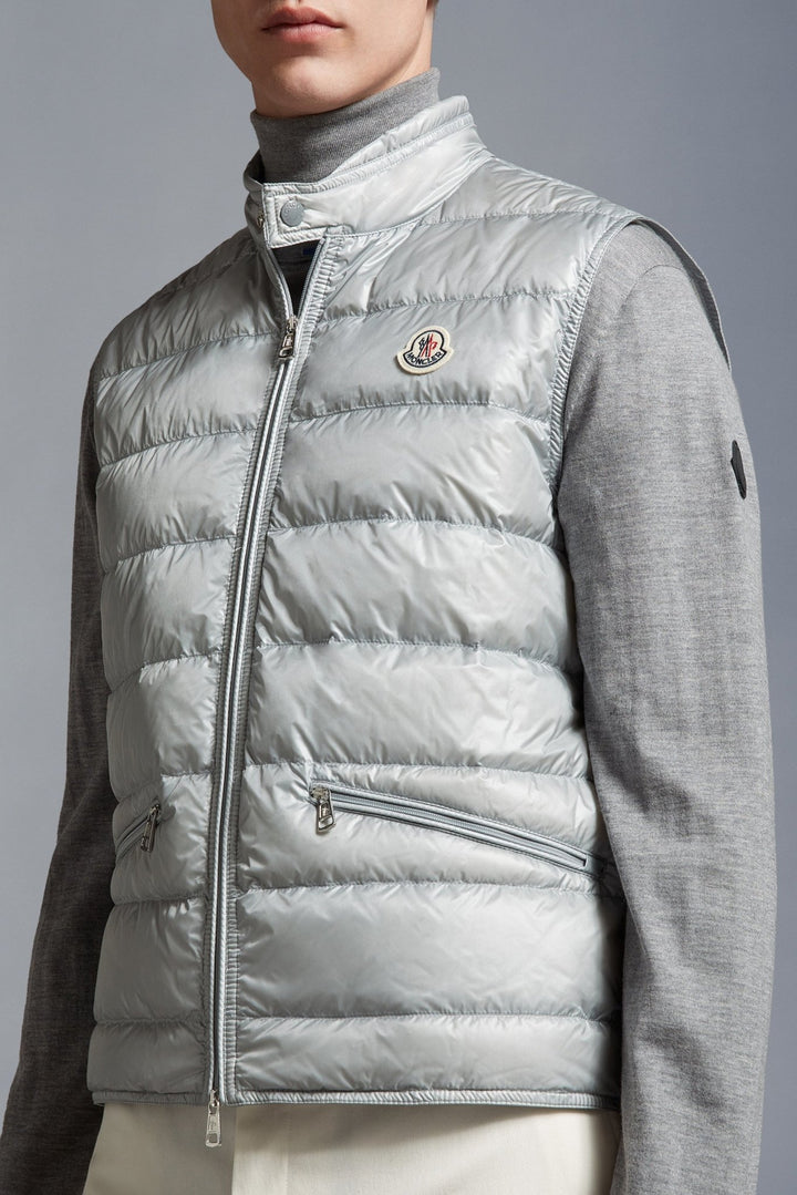 Moncler Doudoune sans manches grey Gui - Lothaire