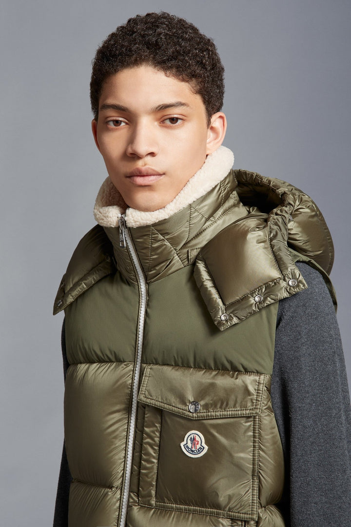 Moncler - Doudoune sans manches Olive Oust - Lothaire