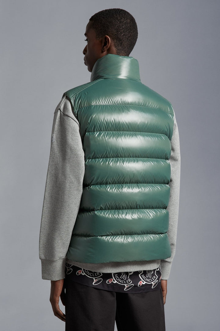 Moncler - Doudoune sans manches Parke Olive - Lothaire