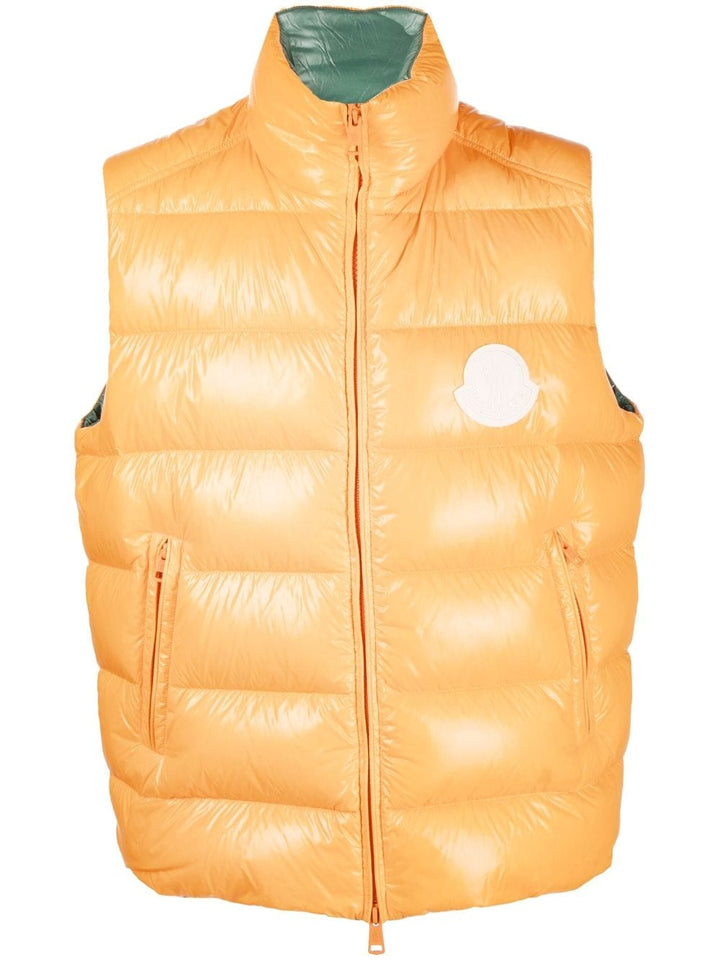 Moncler - Doudoune sans manches Parke Orange - Lothaire