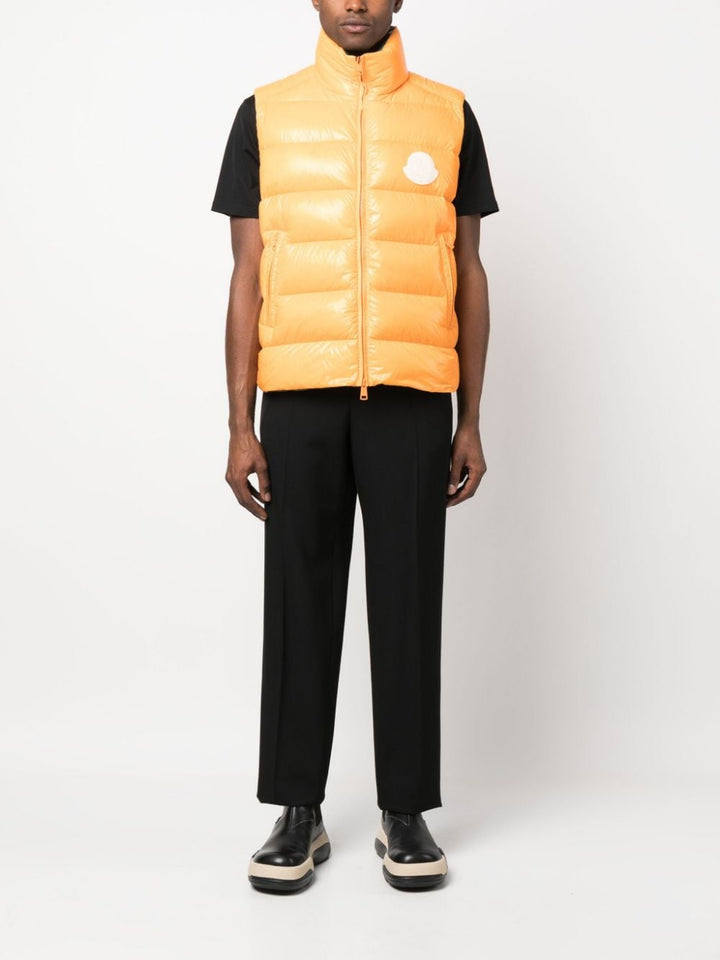 Moncler - Doudoune sans manches Parke Orange - Lothaire