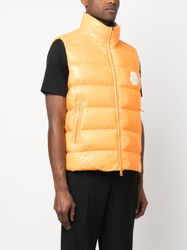 Moncler - Doudoune sans manches Parke Orange - Lothaire