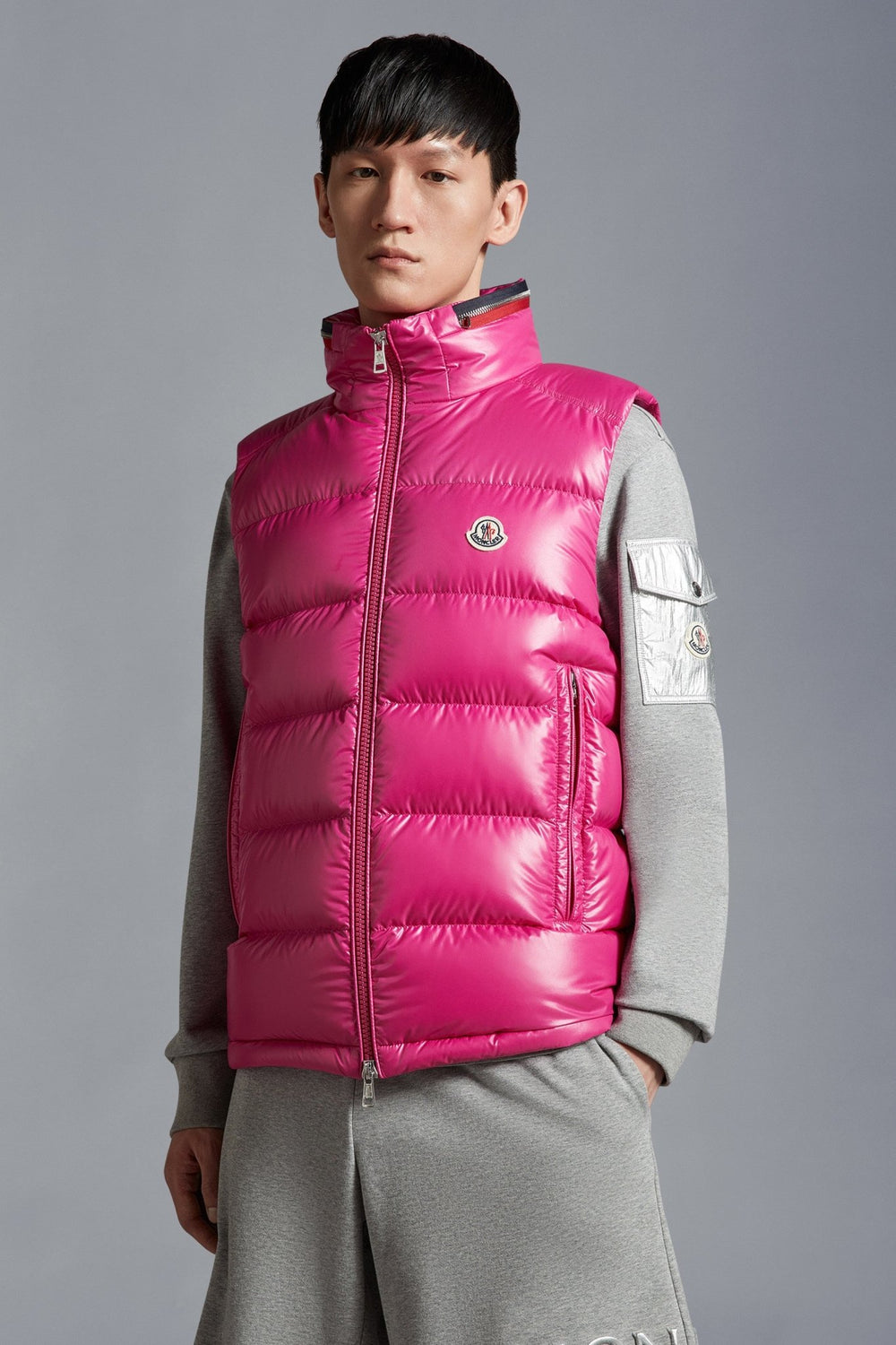 Moncler - Doudoune sans manches Pink Ouse - Lothaire