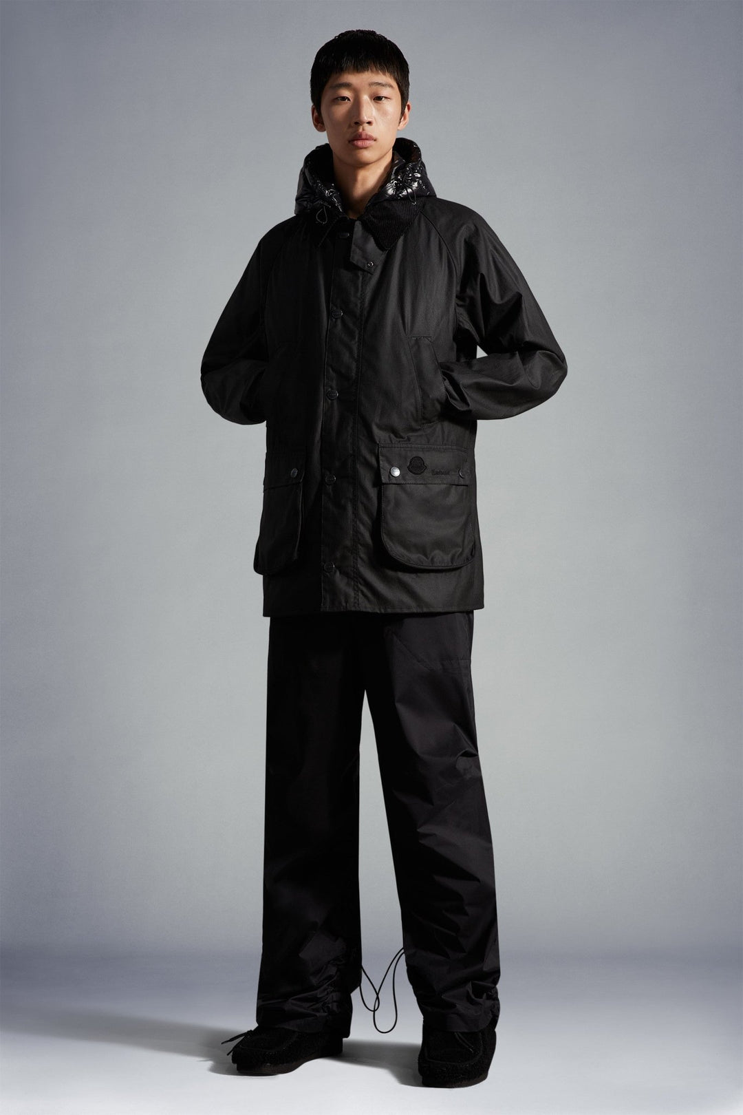 Moncler Genius - Doudoune courte Wight Barbour X 2 Moncler 1952 - Lothaire boutiques
