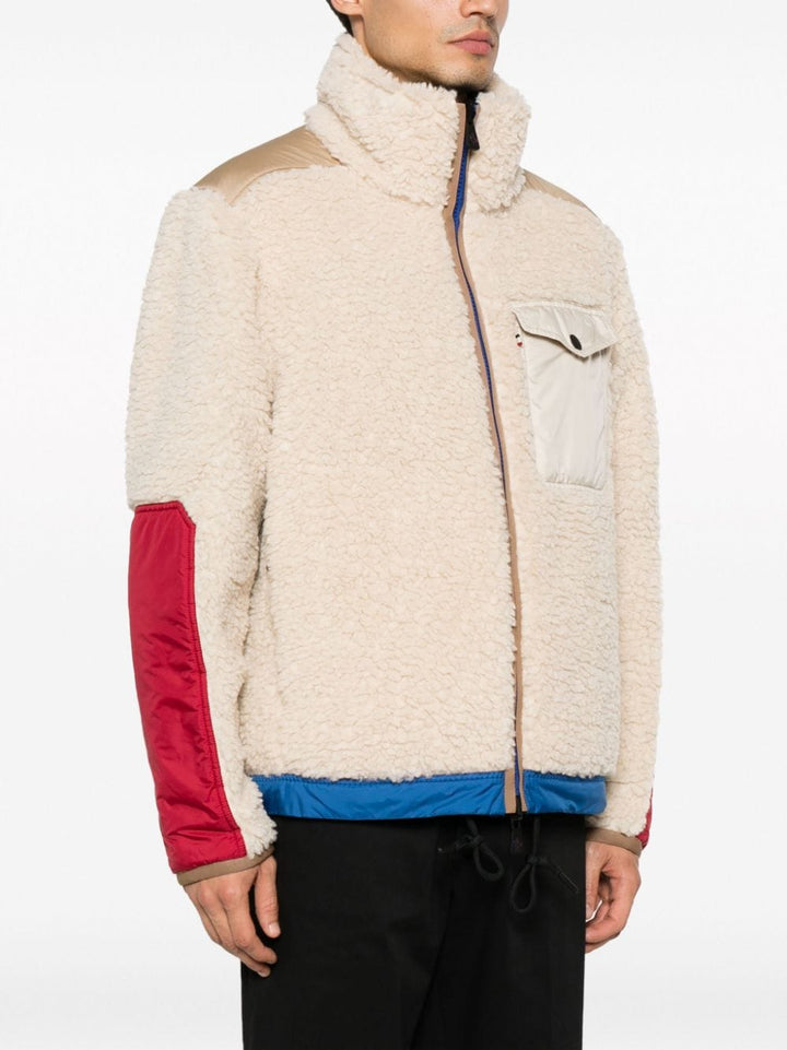 Moncler Grenoble - Blouson Plattiers en peau lainée - Lothaire