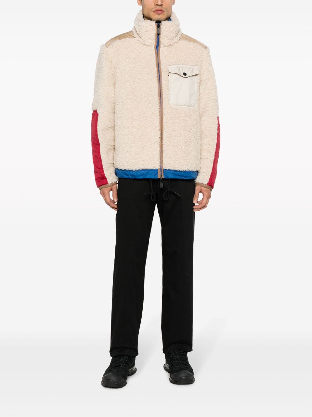 Moncler Grenoble - Blouson Plattiers en peau lainée - Lothaire