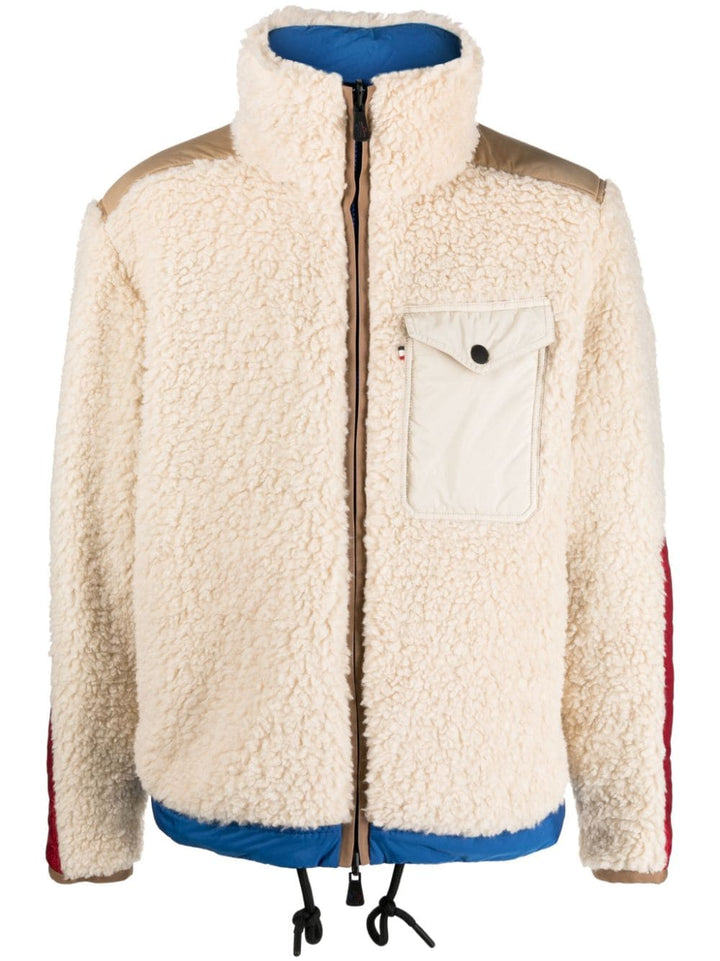 Moncler Grenoble - Blouson Plattiers en peau lainée - Lothaire
