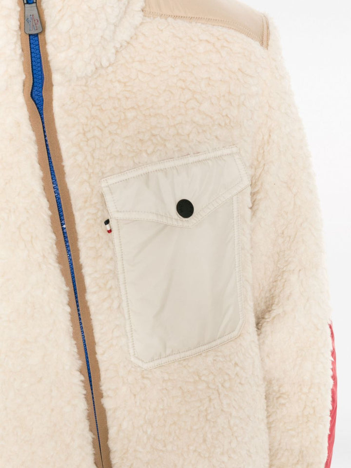 Moncler Grenoble - Blouson Plattiers en peau lainée - Lothaire